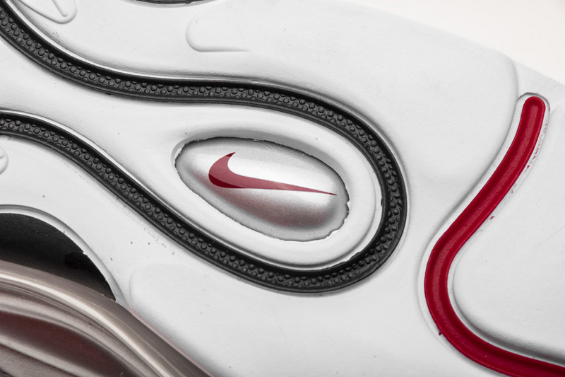 BoostMasterLin Air Max 97 Sketch Logo White Black Red, AT5458-100 