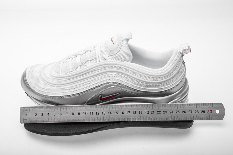 BoostMasterLin Air Max 97 Sketch Logo White Black Red, AT5458-100