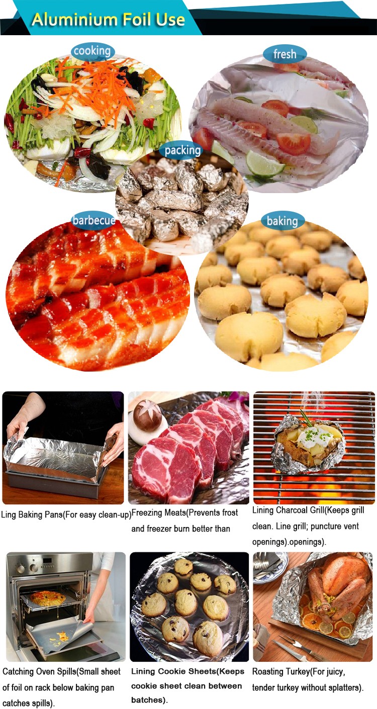 small roll aluminium foil uses for food cake freeze