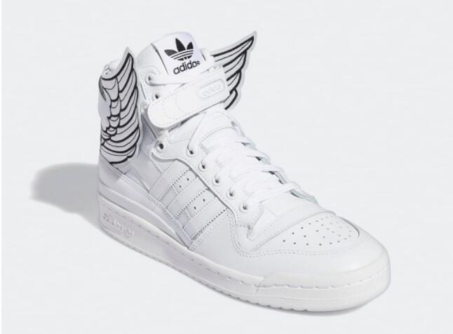 The reverse "wing shoes" is a little cool! JS x adidas Forum official image exposed!