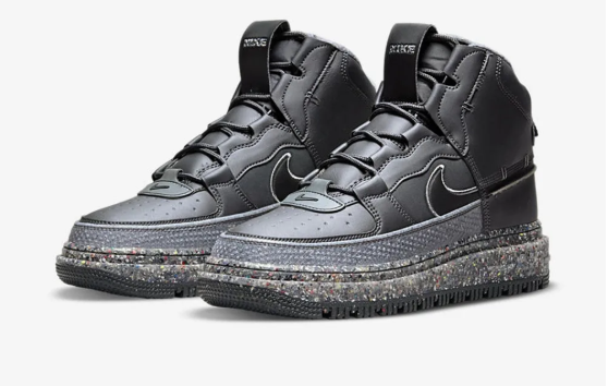 cool kicks | Official image of the new Nike Air Force 1 Boot Crater "Dark Smoke Grey" revealed!