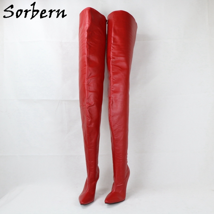 fat thigh high boots