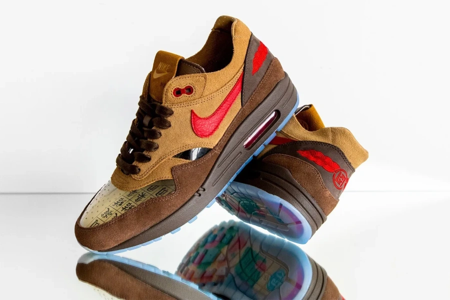 The latest CLOT x Air Max 1 "K.O.D.Cha'' co-branded shoe on cnFashion