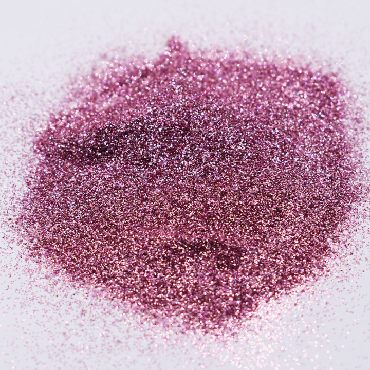 B0908  1/8''-1/128'' (50um thickness) Pink color glitter
