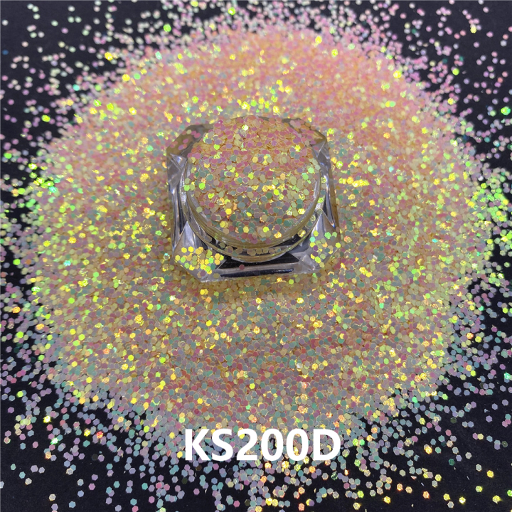 KS200D 1/24''  Hot Sale  golden light chameleon glitter