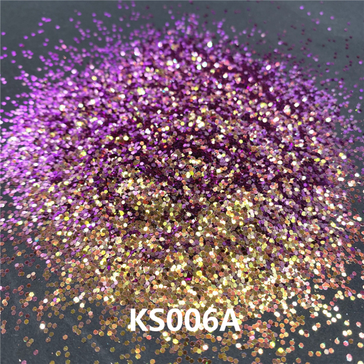 KS006A 1/24'' 2021 Hot Sale Symphony golden light chameleon glitter