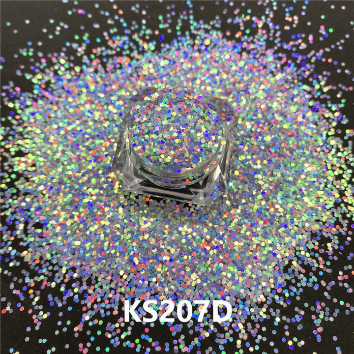 KS207D 1/24''   Hot Sale  golden light chameleon glitter