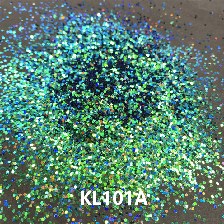 KSL101A 1/24'' 2022 Hot Sale Polyester Bulk Iridescent Holographic Glitter Chunky Mixed glitter 