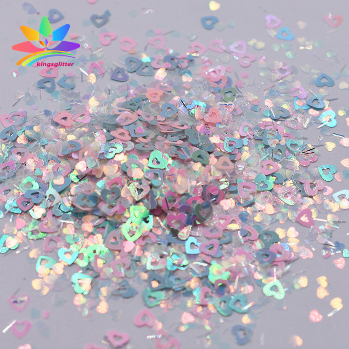 KS-QEJ02B Valentine's Day Theme  mixes shape Glitter 