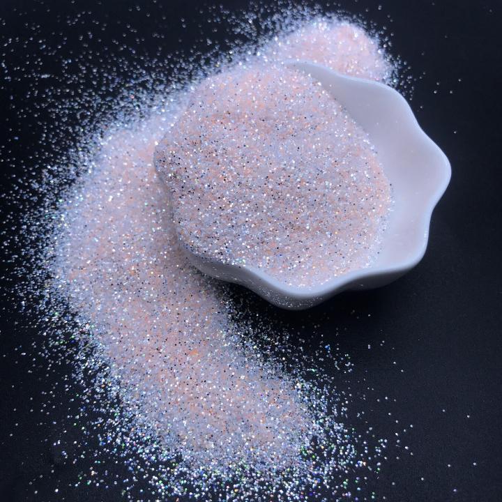 PJ006    1/64  1/128 MIX 2021 Hot Sale Iridescent High flash silver mix glitter for glass printing coating cosmetics leather decoration
