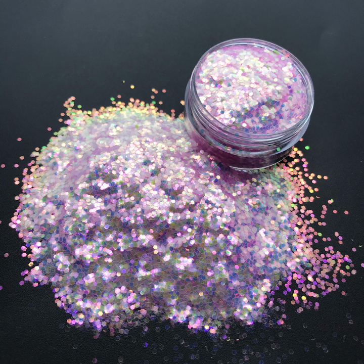 FC06   1/24  High-sparkling Iridescent glitter Bulk Christmas glitter sequins wholesale for crafts decoration  