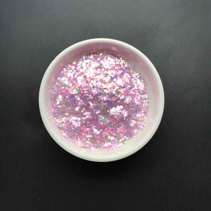 FC06   1/24  High-sparkling Iridescent glitter Bulk Christmas glitter sequins wholesale for crafts decoration  