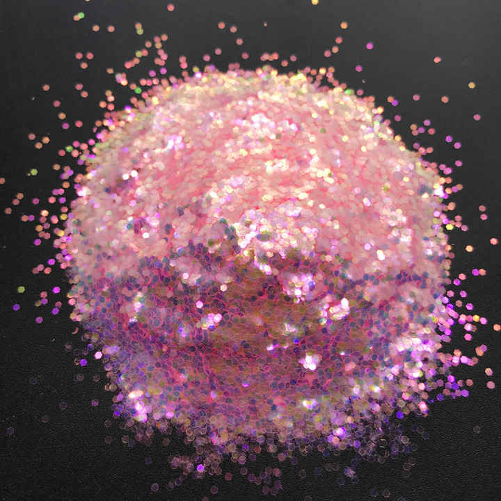 FC07   1/24  High-sparkling Iridescent glitter Bulk Christmas glitter sequins wholesale for crafts decoration  