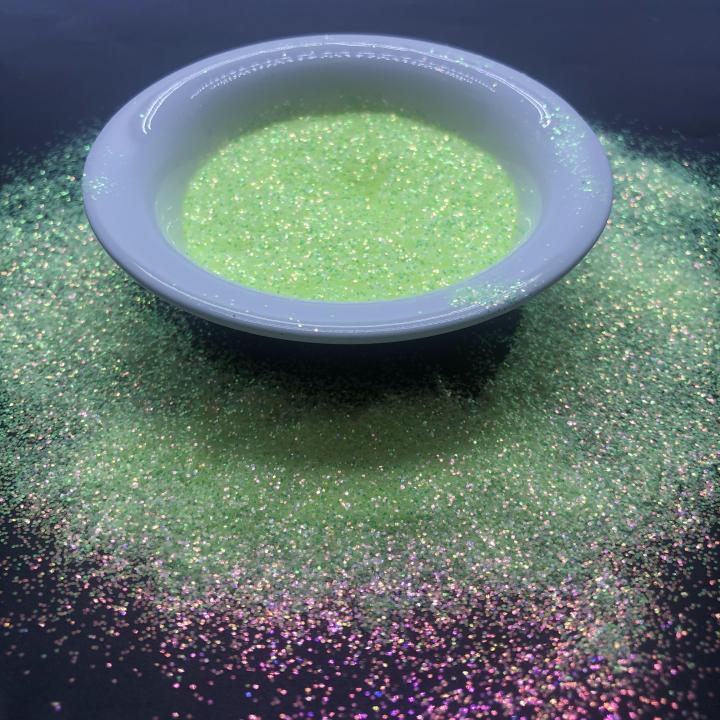 FC08  1/128 High-sparkling Iridescent translucent series fine glitter powder