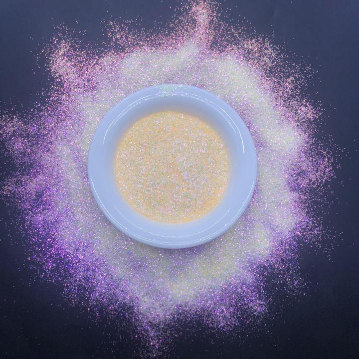 FC09  1/128 High-sparkling Iridescent translucent series fine glitter powder