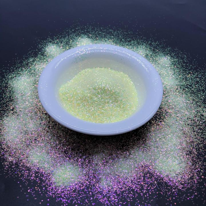 FC10   1/128 High-sparkling Iridescent translucent series fine glitter powder