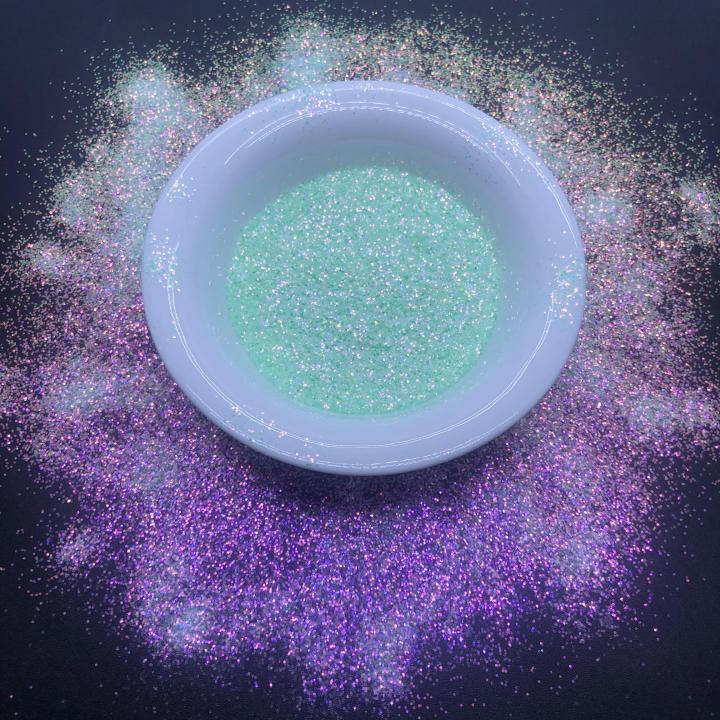 FC11   1/128 High-sparkling Iridescent translucent series fine glitter powder