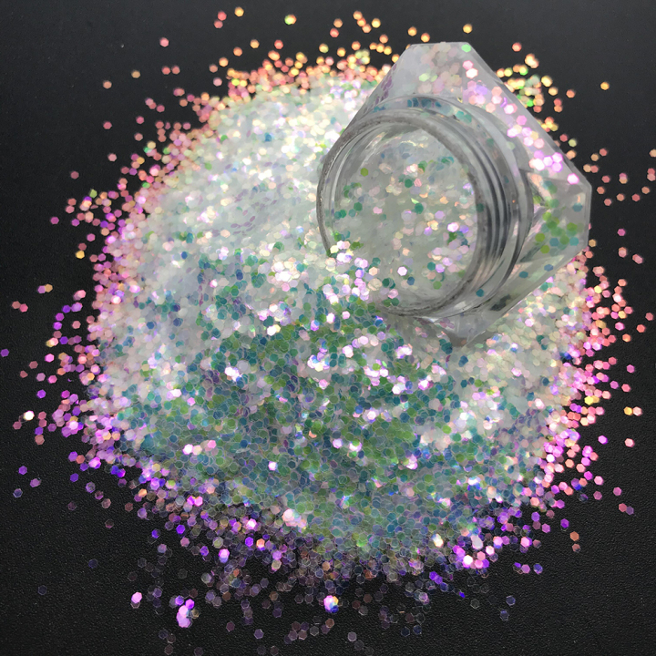 FC12   1/24  High-sparkling Iridescent glitter Bulk Christmas glitter sequins wholesale for crafts decoration  