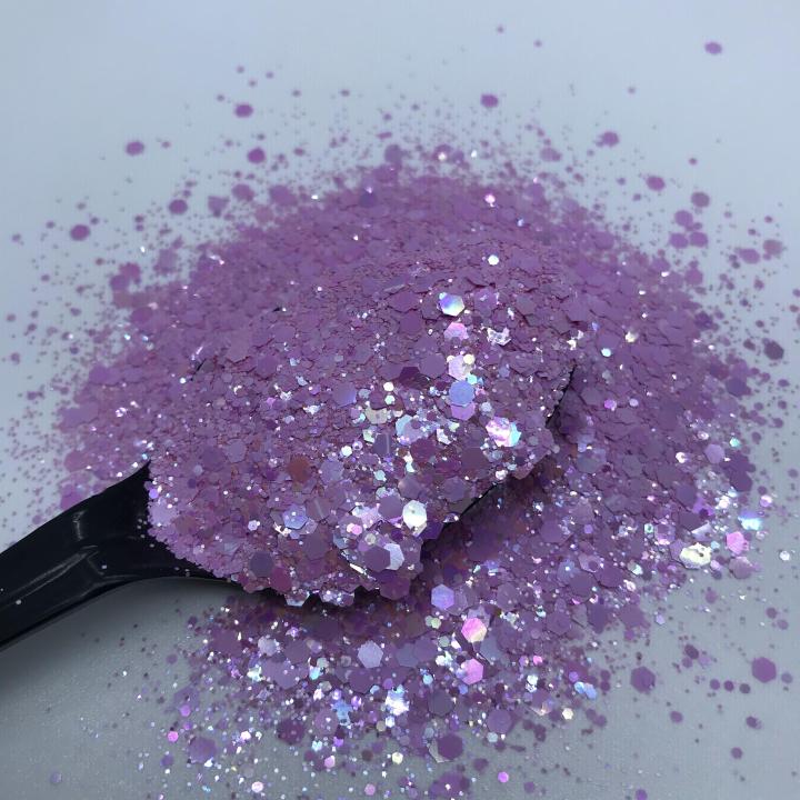 KE13 mix Grease paint hexagon sequins polyester glitter for Nail Art Christmas Gifts decoration