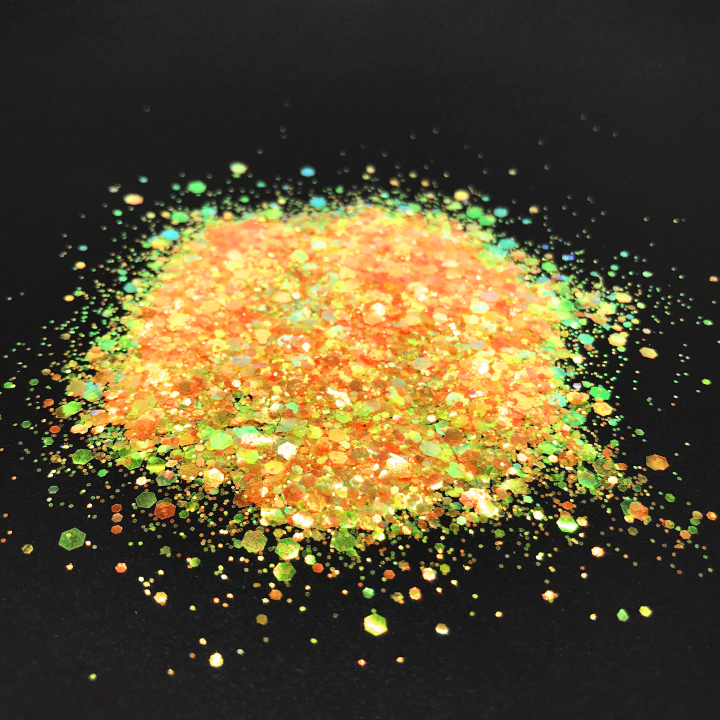 KFB06  Wholesale pearl iridescent chunky mix glitter suitable for resin tumbler nails face and body art