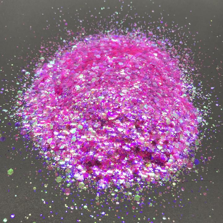 KSC03 Wholesale Customized high flash mixed iridescent glitter 