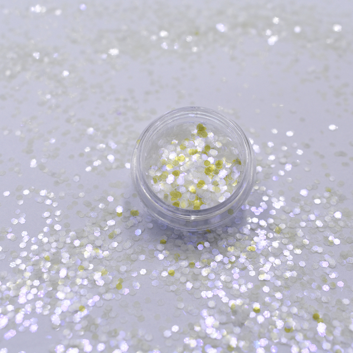 C14 chunky mix'' 2022 Hot selling bulk Iridescent Opal Glitter fine 1/128''-1/10'' or chunky mixed   