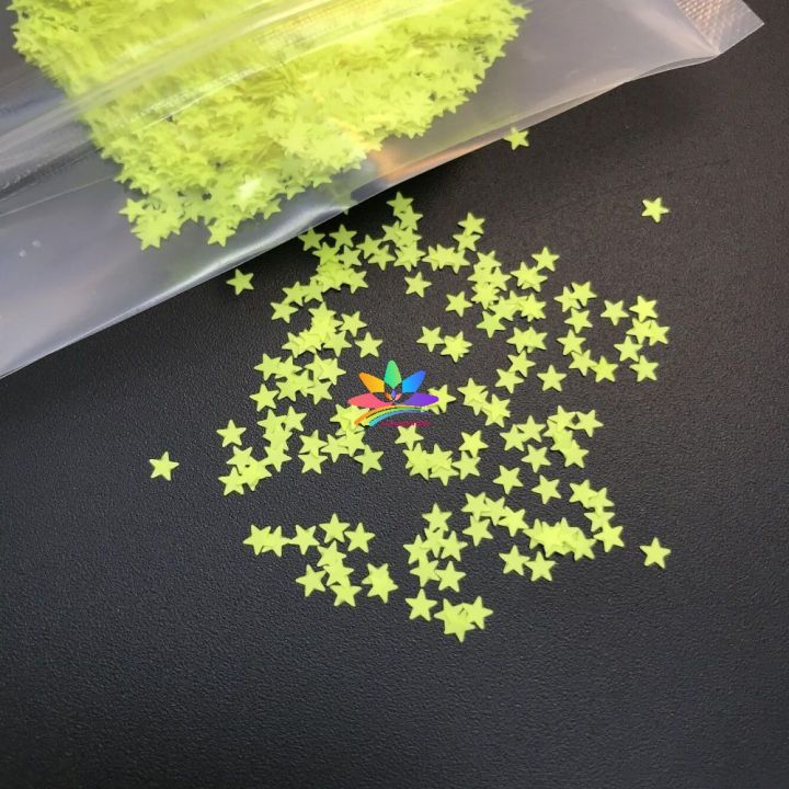 KK300 3mm Wholesale new star shape glitter for craft decoration