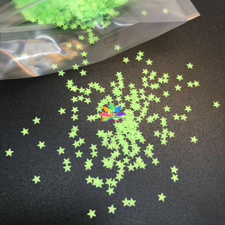 KK301 3mm Wholesale new star shape glitter for craft decoration