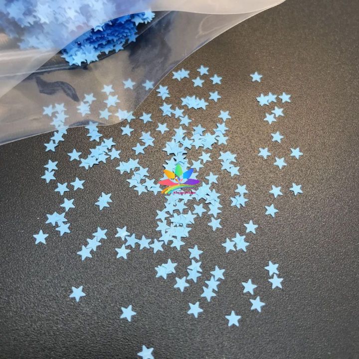 KK305 3mm Wholesale new star shape glitter for craft decoration