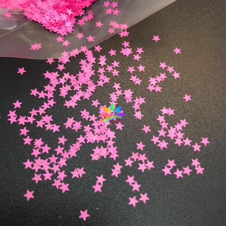 KK310 3mm Wholesale new star shape glitter for craft decoration