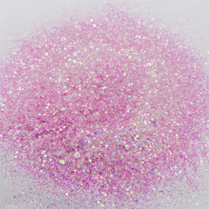 TQC006  1/24 1/64 1/128 mix 2021 Hot Sale Iridescent glitter for glass printing coating cosmetics resin crafts decoration
