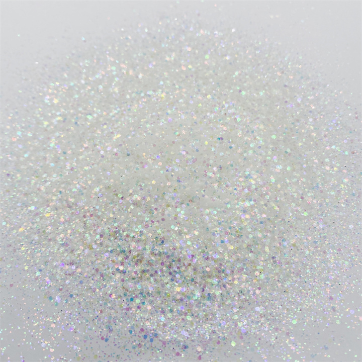 TQC009  1/24 1/64 1/128 mix 2021 Hot Sale Iridescent glitter for glass printing coating cosmetics resin crafts decoration
