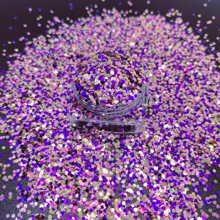 BH019 1/24 new mixed color glitter for Christmas resin craft decoration