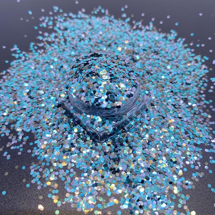 BH022 1/24 new mixed color glitter for Christmas resin craft decoration