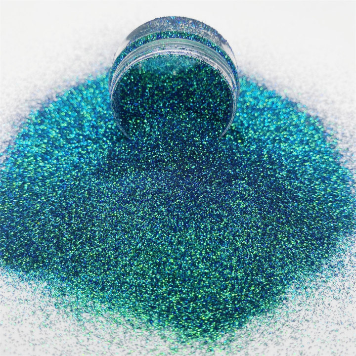 BSL014  1/128  High quality color shift glitter polyester iridescent glitter
