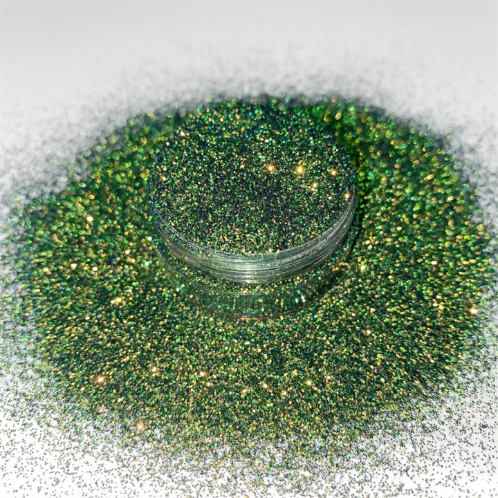 BSL013  1/128  High quality color shift glitter polyester iridescent glitter