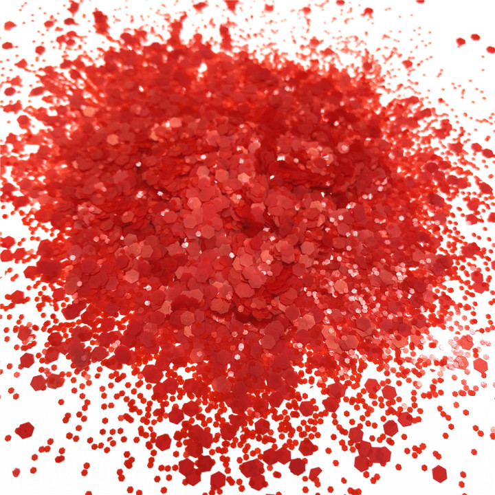 BC309  Chunky Mixed Pure Color Glitter Wholesale for Resin Makeup Leather Nails Tumbler 