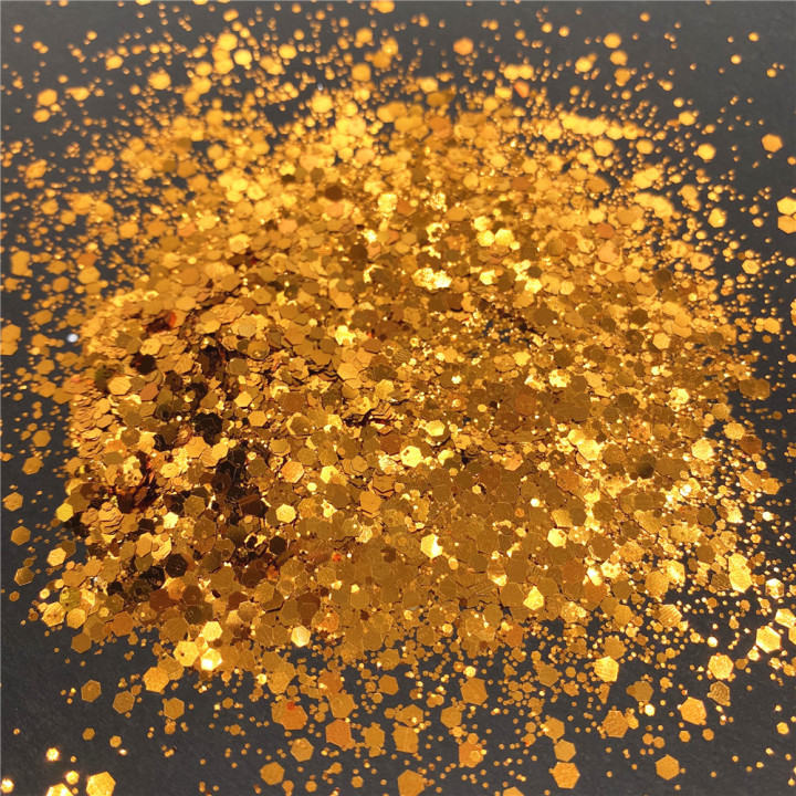 BC401 Chunky Mixed Pure Color Glitter Wholesale for Resin Makeup Leather Nails Tumbler 