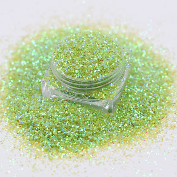 C10  Iridescent Translucent Mixed fine Glitter 