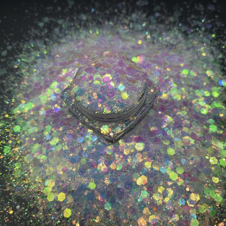 C04 Opal glitter series rainbow eco-friendly glitter