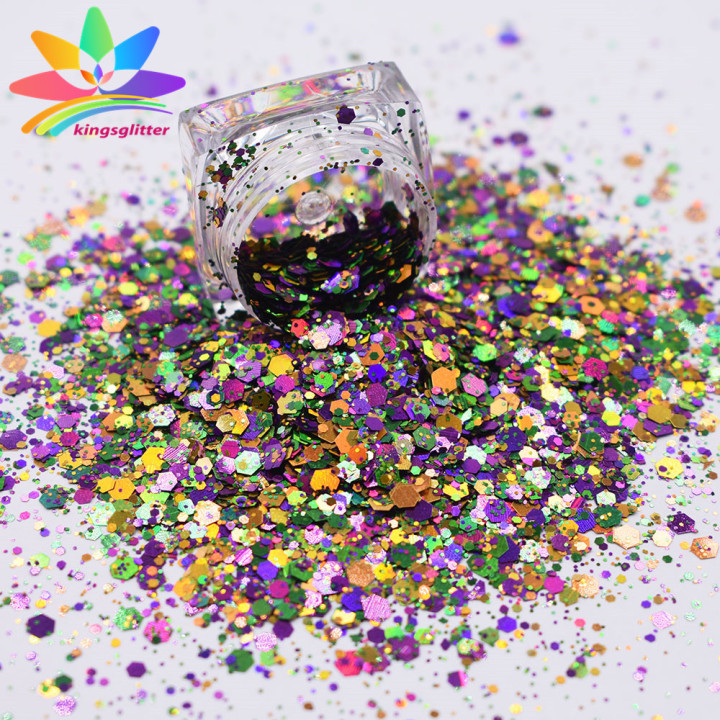WMC40  Mixes chunky glitter for decorating and crafts 