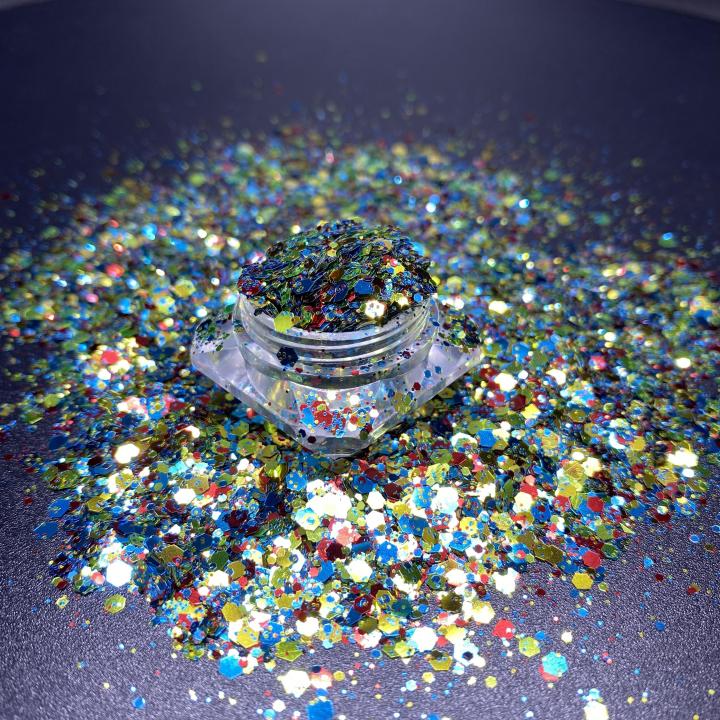 BTC06  Chunky Mixed Glitter Wholesale for Resin Makeup Nails Tumblers 