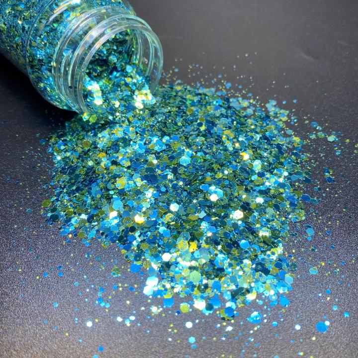 BTC16  Chunky Mixed Glitter Wholesale for Resin Makeup Nails Tumblers 