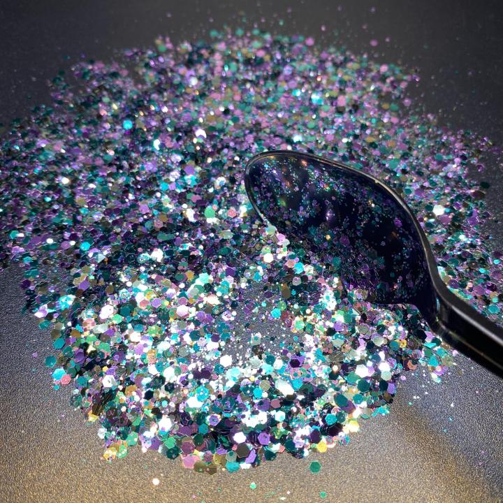 BTC18  Chunky Mixed Glitter Wholesale for Resin Makeup Nails Tumblers 