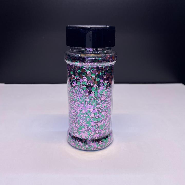 BTC28  Chunky Mixed 2oz Shakers Glitter Wholesale for Resin Makeup Nails Tumblers 
