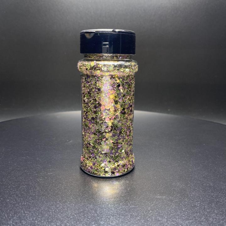 BTC35  Metallic Glitter 2oz Shakers Wholesale for Resin Makeup Nails Tumblers 
