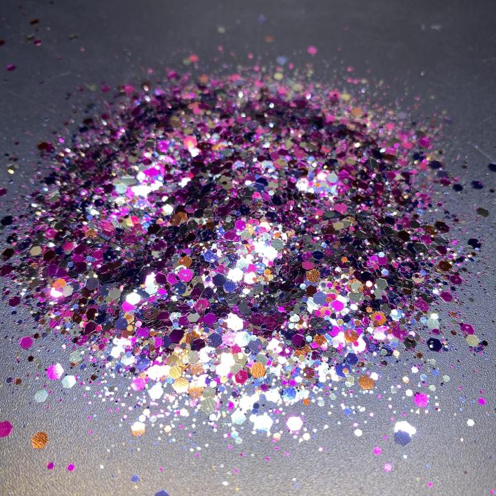 BTC40  Metallic Glitter 2oz Shakers Wholesale for Resin Makeup Nails Tumblers 