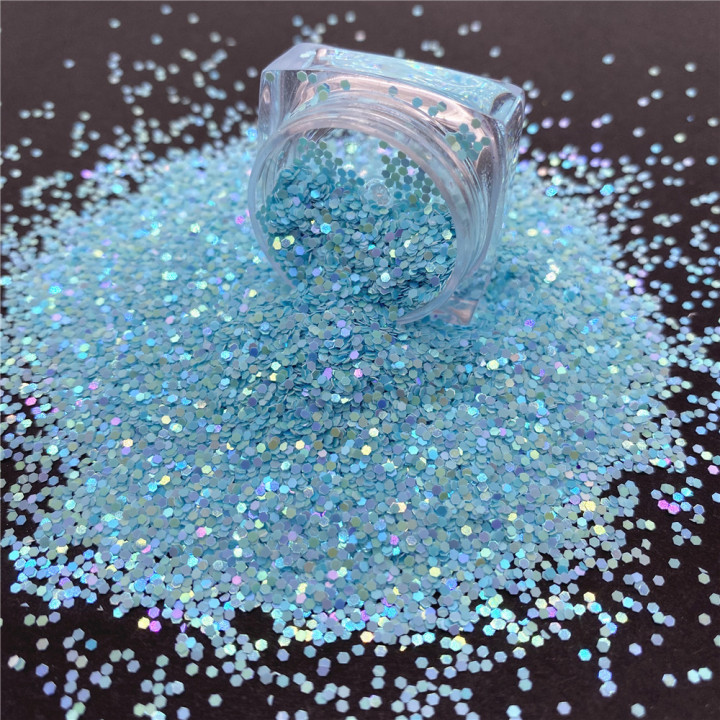 E3144  Grease paint series 1oz 2oz bags polyester chunky glitter 