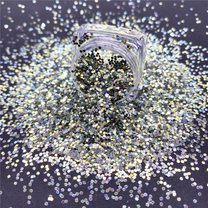 E007  Grease paint series 1oz 2oz bags polyester chunky glitter 
