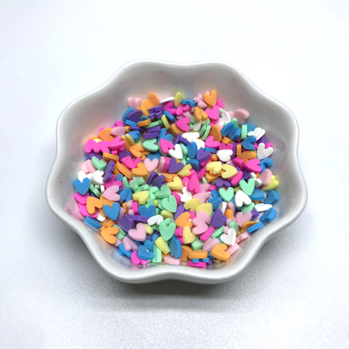 SPR19  Polymer Clay Sprinkle Mix for Tumblers Slime Keychain DIY Chritsmas decoration 